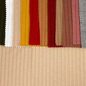 2022 حار بيع جديد أزياء dty نسيج الضلع 2-الجانب نسيج فرشاة محبوك المطبوعة قماش للملابس - Product Image 5