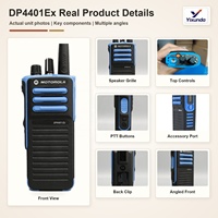 Radio portable DMR Motorola DP4401Ex XiR P8608Ex DGP8050Ex, plateforme régionale, VHF ou UHF, 1W, GPS, IP67, pour remplacement en flotte