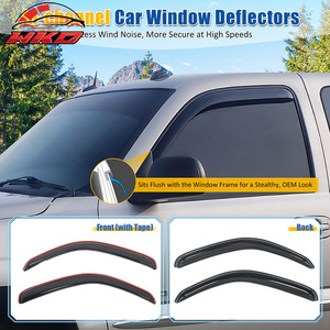 For Toyota Tacoma Standard Cab 95-04 In-Channel <b>Window</b> Visor Acrylic Rain <b>Shade</b> - Product Image 2