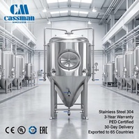 Bestway-Cassman SUS304 3000L, distillateur conique, appareil pour brasserie de bière
