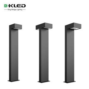 Lámpara <span class=keywords><strong>de</strong></span> Poste Rectangular Moderna en Forma <span class=keywords><strong>de</strong></span> T, IP66 Impermeable, <span class=keywords><strong>de</strong></span> Aleación <span class=keywords><strong>de</strong></span> Aluminio, LED, con Soporte Externo, Acabado en <span class=keywords><strong>Madera</strong></span> <span class=keywords><strong>para</strong></span> Jardín o Parque - Product Image 5