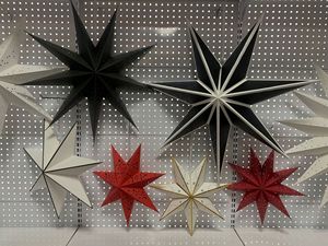 Estrella <span class=keywords><strong>de</strong></span> <span class=keywords><strong>Navidad</strong></span> 3D <span class=keywords><strong>de</strong></span> 7 Puntas, Lámpara Colgante <span class=keywords><strong>de</strong></span> <span class=keywords><strong>Papel</strong></span>, Linterna Blanca Hueca <span class=keywords><strong>en</strong></span> Forma <span class=keywords><strong>de</strong></span> Estrella para <span class=keywords><strong>Navidad</strong></span>, Bodas y Fiestas - Product Image 6