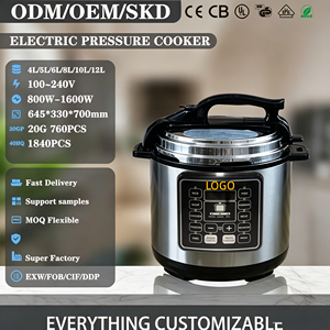 Cuisinière à pression électrique multifonctionnelle intelligente <span class=keywords><strong>10</strong></span>-en-1 de 6 <span class=keywords><strong>litres</strong></span> en acier inoxydable, grande capacité, 1000W - Product Image 3