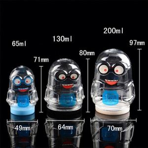 Toysrunner Transparent Multi-Color PET Plastic Container Wide-Mouth Clear Bottle for Playdough Slime Light Clay 3+ EN71 - Product Image 6