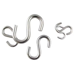 Crochets de suspension en acier inoxydable poli en forme de S, forgés, pour cuisine et <span class=keywords><strong>atelier</strong></span> - Product Image 4