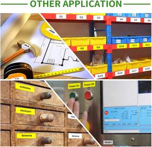 <span class=keywords><strong>Cinta</strong></span> adhesiva impermeable, compatible con L-L31F, lack on P, ROP, ymo, etraTag, <span class=keywords><strong>12mm</strong></span> - Product Image 5