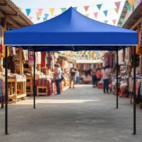 Tente de marché robuste avec logo personnalisé, imperméable, pour événements alimentaires, expositions, sports, impression commerciale