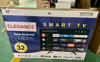 Televisor LED Inteligente 4K de 50 Pulgadas, HDR, 60Hz, Android, WiFi, Televisor para Hotel con Altavoz Integrado, Gran Oferta, Precio Económico