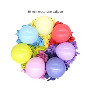 Startparty balon <span class=keywords><strong>Pastel</strong></span> Macaron 10 inci balon lateks berwarna untuk ulang tahun pernikahan anak perempuan - Product Image 3