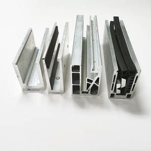 SZG U قناة من أجل الشرفة والشرفة بإطار من الألومنيوم ومصباح شريط ليد - Product Image 3