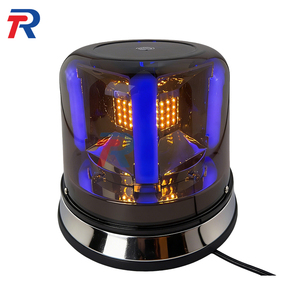 Luz de Advertencia Giratoria <span class=keywords><strong>LED</strong></span> de Alta <span class=keywords><strong>Intensidad</strong></span> de 12-24V, Luz Estroboscópica Intermitente Impermeable IP65 para Camiones, Remolques y Montacargas - Product Image 5