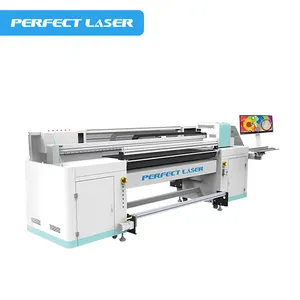 Perfect Laser - 2 in 1 Hybrid UV Printer for Flat Board/Metal Sheet/Acrylic/Glass and Roll-to-Roll Soft Film