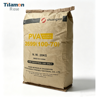 Shuangxin Polyvinyl Alcohol PVA 2699 CAS9002-89-5 Mastic et adhésif pour bâtiment Sac de 25 kg