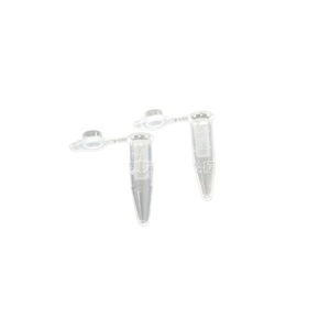 Wande Guanglian Centrifuge <b>Tubes</b> 0.2ml <b>Plastic</b> Graduated Bullet Shaped With Cap 1000pcs Pack - Product Image 2
