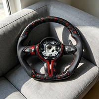 Volant en fibre de carbone adapté aux BMW F30 F10 F15 F36 F20 F22 F25 F32 M3 M4 M5 X5 E46 E60 E70 E90 E91 E92