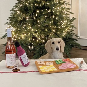 Nouveau jouet à mâcher en peluche pour petit chien, mignon, avec compartiment pour friandises, sonore, pour alimentation lente, en forme de bouteille, pour la relaxation, vente en gros - Product Image 2