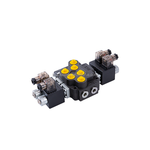 Vanne <span class=keywords><strong>hydraulique</strong></span> DCV40 60 40L/min GPM 4 <span class=keywords><strong>3</strong></span> 2 <span class=keywords><strong>voies</strong></span>, commande de charge <span class=keywords><strong>hydraulique</strong></span> <span class=keywords><strong>12V</strong></span> 24V par joystick pour camion-grue et machine agricole - Product Image 4