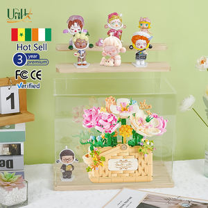 Boîte aveugle boîte de <span class=keywords><strong>rangement</strong></span> boîte de <span class=keywords><strong>rangement</strong></span> de jouets portable avec éclairage <span class=keywords><strong>Lego</strong></span> <span class=keywords><strong>rangement</strong></span> anti-poussière vitrine portable - Product Image 3