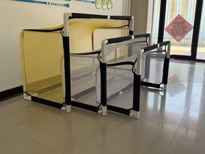 <span class=keywords><strong>Mini</strong></span> portería de fútbol de aluminio portátil plegable, tamaño personalizado, puerta de entrenamiento, entretenimiento, puerta de entrenamiento pequeña, porterías de fútbol - Product Image 2