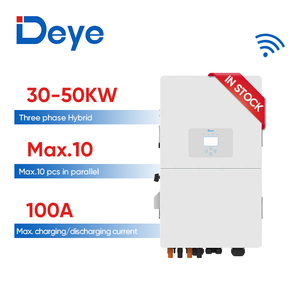 Sistema Solar Híbrido Trifásico de 5kw 6kw 8kw 10kw 12kw 15kw 16kw 20kw 25kw 30kw 40kw 50kw SUN-50K-SG01HP3 -EU-BM4 - Product Image 2
