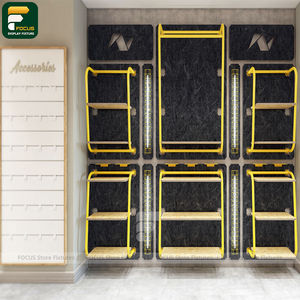 Exhibidor de Ropa Moderno para Comercio Minorista, Mostrador de Ropa, Vitrina de Ropa, Mueble de Vidrio - Product Image 3