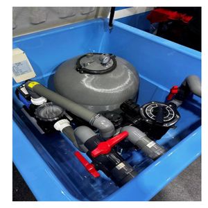 Système de filtre de <span class=keywords><strong>piscine</strong></span> en fibre de verre multi-ensevelissement pompe/filtre/distributeur de chlore pour <span class=keywords><strong>piscine</strong></span> souterraine - Product Image 3