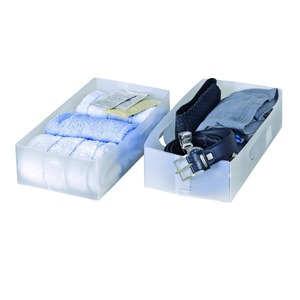 Juego de 2 divisores de plástico medianos de 15.5x30 cm de altura, 8 cm - Product Image 1