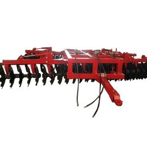 Arado Hidráulico Reforzado para Cultivo de Suelo con Rodamientos, Color Rojo - Product Image 2