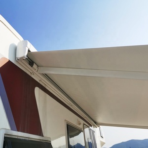Toldo Retráctil <span class=keywords><strong>para</strong></span> Exteriores Awnlux, Económico, de Aluminio, Tipo Casete, Eléctrico, <span class=keywords><strong>para</strong></span> <span class=keywords><strong>Autocaravanas</strong></span>, con Tira de LED - Product Image 2