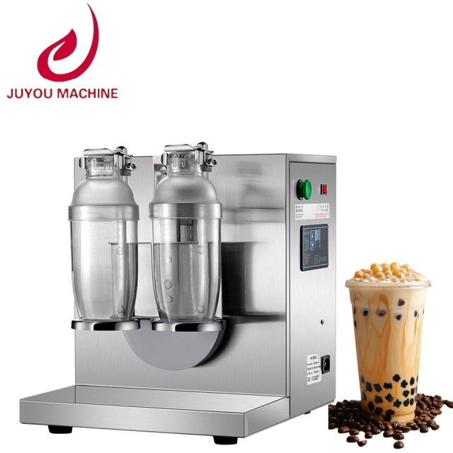 JUYOU Commercial Milk Tea Making Shaking Machine Automatic Bubble Tea Shaking Mixing Machine