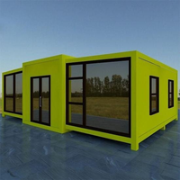 Maison préfabriquée modulaire de 3 chambres à coucher en Chine ensemble modulaire de petit kit de maisons en cabine maison en conteneur à vendre