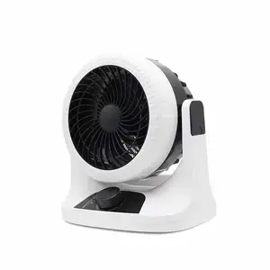 New mini 2 in 1 Heating & Cooling desktop fan household small electric Circulating Fan heater with remote control