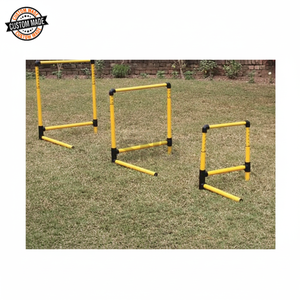 Prix d'usine Top Qualité En Gros Réglage Facile De La Hauteur Personnalisé En Plastique Vitesse Agilité Pro Haies Réglables-Senior - Product Image 1