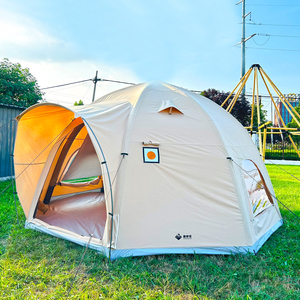 Tente de camping gonflable octogonale géante en TPU avec port AC et écran de projection pour le camping en groupe - Vente en gros - Product Image 3