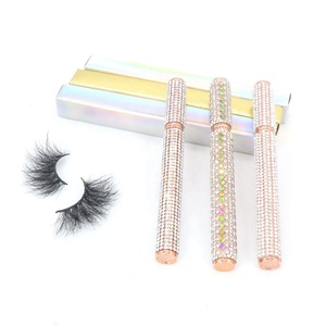 Lápiz <span class=keywords><strong>Mágico</strong></span> de Secado Rápido, Delineador de Ojos Vegano, Herramienta de Maquillaje, Adhesivo Químico, Sin Imanes, Pestañas, <span class=keywords><strong>Fácil</strong></span> de Aplicar, 2 en 1 - Product Image 5