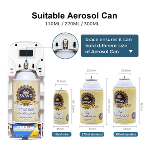 <span class=keywords><strong>Dispenser</strong></span> SVAVO dispensador de profumo per bagno a batteria deodorante per deodorante per ambienti e deodorante - Product Image 5