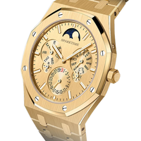 SPARKTIME Haute Qualité Polygone Cas Étanche Montre En Acier Inoxydable Hommes Montre D'affaires De Luxe Mécanique Homme Montre-Bracelet