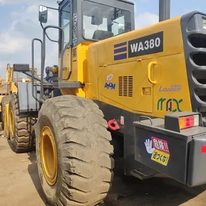 Carregador de roda komatsu wa380-3 usado do japão, capacidade do balde 3m3 à venda