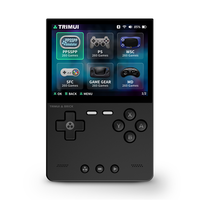 Console de jeu portable TRIMUI BRICK, écran IPS de 3,2 pouces, système Linux, éclairage LED, panneau arrière en métal, clavier Trimui UI, jeux vidéo, cadeaux