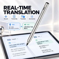 Stylo Enregistreur Vocal IA Personnalisable avec Prise de Notes Numériques, Résumé, Traduction et Pointe POM