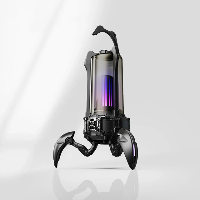 New Speaker Supernova BT Speaker - Matt Black 25W Speaker 3x8 LED Lighting Modes Portable Speaker