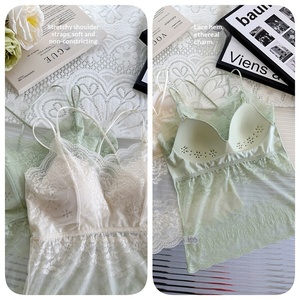 Nuevo Top <span class=keywords><strong>de</strong></span> Encaje sin Tirantes, Espalda Descubierta, Transpirable, sin Costuras, para Mujer - Product Image 3