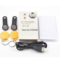 Clonateur de clés portable 2-en-1 pour contrôle d'accès RFID 125KHz T5577, copieur de porte-clés et duplicateur IButton, graveur de porte-clés TM1990 RW1990