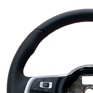 พวงมาลัยรถยนต์หนังสไตล์สปอร์ตสำหรับ VW Mk6 Mk7 GTI 6 GTI 7 R Golf 6รุ่น7 <span class=keywords><strong>CC</strong></span> - Product Image 2