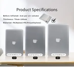 Tùy chỉnh PE Nylon Inflatable không khí cột máy tính xách tay đệm không khí Túi bong bóng cho máy tính xách tay bảo vệ loại phim - Product Image 4