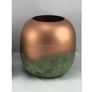Florero de Hierro, Diseño Rústico Moderno, Hecho a Mano, Ligero, Decoración de Jardín para Mesa, Año Nuevo Chino, Hogar, Hoteles, QAMAR OVERSEAS - Product Image 4
