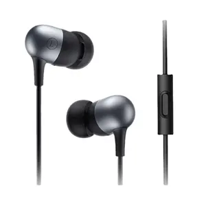 Xiaomi Headphone Pro driver dinamis ganda, Earphone Mi In-ear kontrol berkabel Jack Audio 3.5mm dengan mikrofon