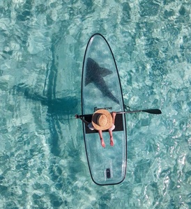 Tabla de Paddle Surf Transparente, Modelo 2021, la Más Vendida, SUP de Cristal - Product Image 1