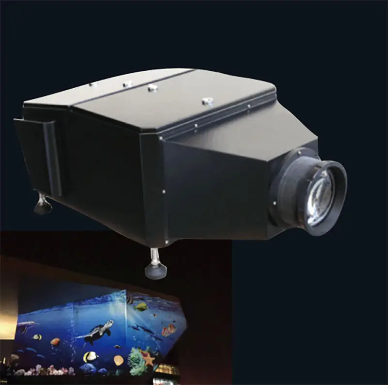 High-power image light, logo pattern light, waterproof interactive projection, LED outdoor waterproof water pattern light