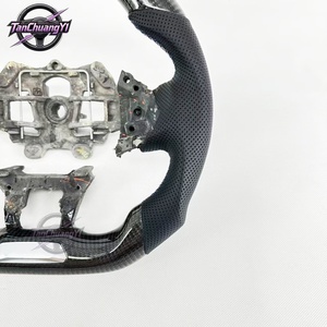 Volant de voiture en fibre de carbone pour Peugeot <span class=keywords><strong>308</strong></span> <span class=keywords><strong>GTI</strong></span> 2014, livraison rapide d'usine - Product Image 6